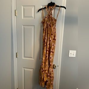 Aerie Tribal Print XS Maxi Dress